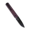 KI3499R3 Couteau Kizer Feist Red Richlite Lame Acier CPM-4V IKBS - Livraison Gratuite -Couteaux Pliants Soldes KI3499R3 b zoom