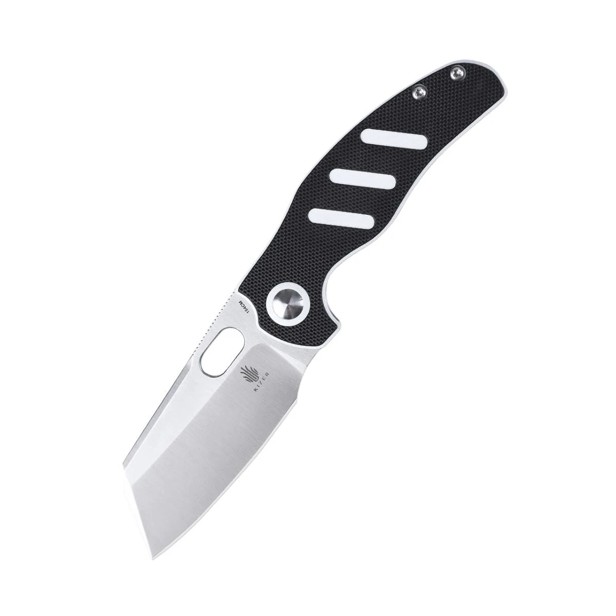 KIV3488C7 Couteau Kizer Mini Sheepdog C01C Black/White Lame Acier 154CM IKBS - Livraison Gratuite 3 KIV3488C7 Couteau Kizer Mini Sheepdog C01C Black/White Lame Acier 154CM IKBS - Livraison Gratuite