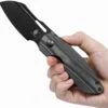 KIV3569A1 Couteau Kizer October Black Lame CPM-20CV - Livraison Gratuite -Couteaux Pliants Soldes KIV3569A1 3 zoom