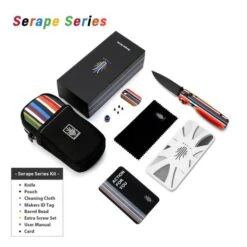 KIV3605C1 Couteau Kizer Cutlery Serape Vanguard Original Button Lock Lame Acier 154CM IKBS - Livraison Gratuite