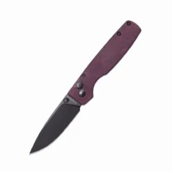 KIV3605C3 Couteau Kizer Original Red Lame Acier 154CM Button Lock - Livraison Gratuite