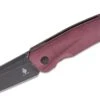 KIV3629C1 Couteau Kizer Agressor Burgundy Lame Acier CPM-3V - Livraison Gratuite -Couteaux Pliants Soldes KIV3629A1 zoom
