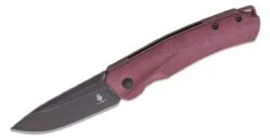 KIV3629C1 Couteau Kizer Agressor Burgundy Lame Acier CPM-3V - Livraison Gratuite