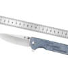 KIV4543N3 Couteau Kizer Justice Denim Micarta Lame Acier N690 Satin - Livraison Gratuite