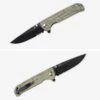 KIV4543N4 Couteau Kizer Justice Green Micarta Lame Acier N690 Black - Livraison Gratuite -Couteaux Pliants Soldes KIV4543N4 2 zoom