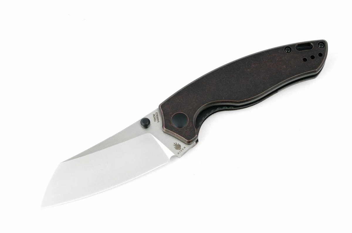 KIV4593C3 Couteau Kizer Towser K Copper Lame Acier 154CM IKBS - Livraison Gratuite 2 KIV4593C3 Couteau Kizer Towser K Copper Lame Acier 154CM IKBS - Livraison Gratuite