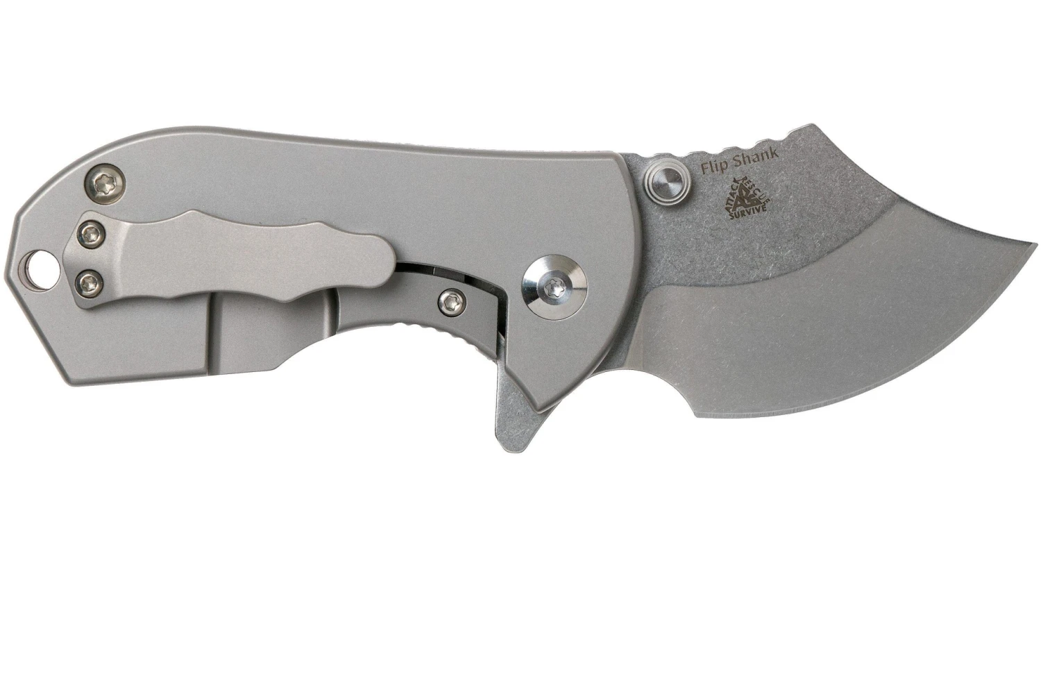 Kizer Flip Shank Ki2521A2 Brown Micarta Couteau De Poche, Alex Shunnarah Design 4 Kizer Flip Shank Ki2521A2 Brown Micarta Couteau De Poche, Alex Shunnarah Design - Image 2