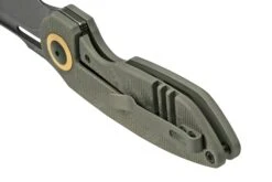 Kizer October, Ki3569A2, Titanium, 20CV Couteau De Poche, Dmitry Osarenko Design -Couteaux Pliants Soldes KZKI3569A2 04 kizer