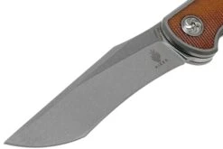 Kizer Matanzas Ki4510A4 Tanto Micarta Couteau De Poche, Nick Swan Design -Couteaux Pliants Soldes KZKI4510A4 03 kizer
