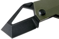 Kizer Vanguard CyberBlade Green G10 V2563A1 Couteau De Poche, Yue Design -Couteaux Pliants Soldes KZV2563A1 03 kizer