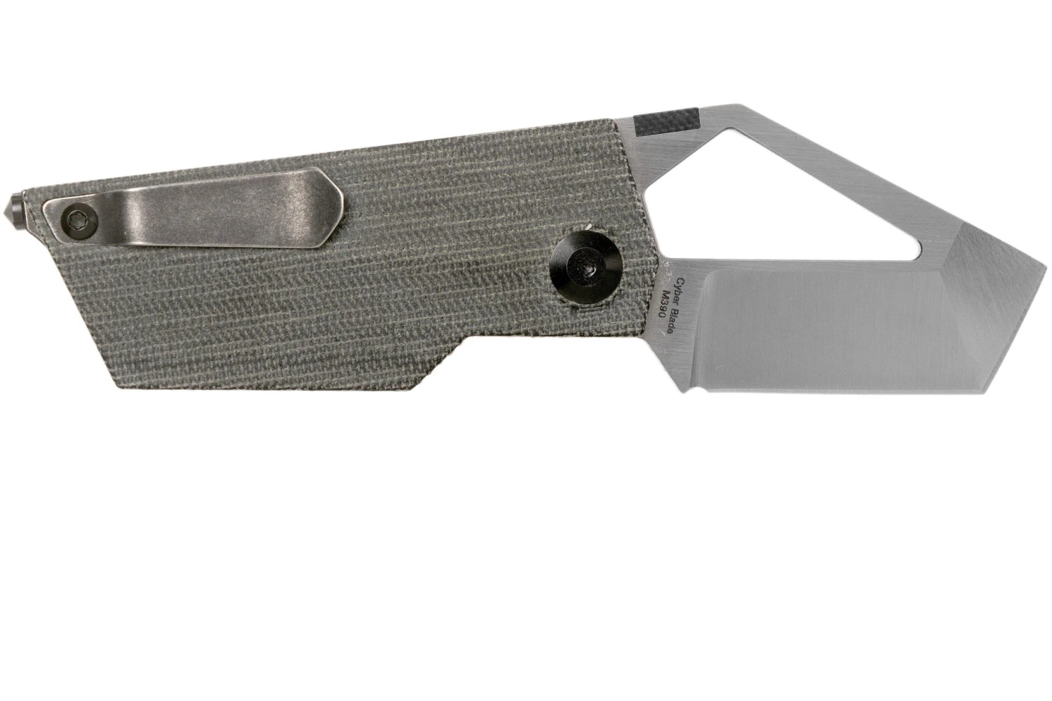 Kizer Cyber Blade V2563A3 M390, Micarta, Couteau De Poche, Yue Design 4 Kizer Cyber Blade V2563A3 M390, Micarta, Couteau De Poche, Yue Design - Image 2