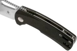 Kizer Urban Bowie V2578C1, 154CM, Black G10, Couteau De Poche, Dirk Pinkerton Design -Couteaux Pliants Soldes KZV2578C1 07 kizer