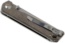 Kizer Begleiter Mini, Micarta, N690, V3458RN1 Couteau De Poche, Azo Design -Couteaux Pliants Soldes KZV3458RN1 04 kizer