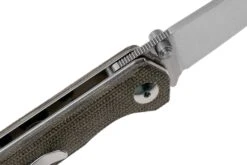 Kizer Begleiter Mini, Micarta, N690, V3458RN1 Couteau De Poche, Azo Design -Couteaux Pliants Soldes KZV3458RN1 06 kizer