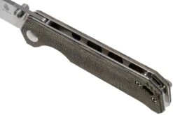 Kizer Begleiter Mini, Micarta, N690, V3458RN1 Couteau De Poche, Azo Design -Couteaux Pliants Soldes KZV3458RN1 07 kizer