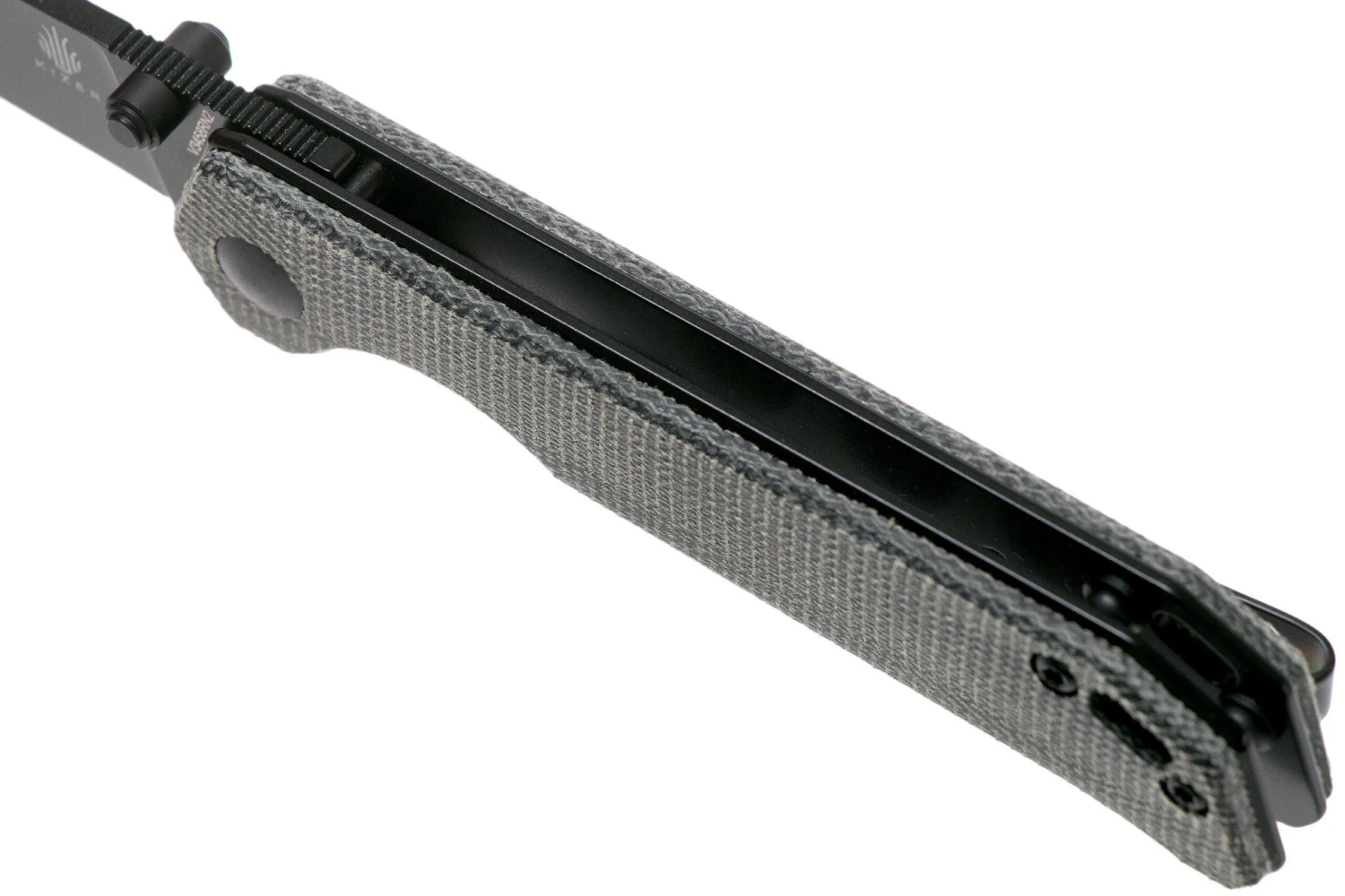 Kizer Begleiter Mini Black, Micarta, N690, V3458RN2 Couteau De Poche, Azo Design 9 Kizer Begleiter Mini Black, Micarta, N690, V3458RN2 Couteau De Poche, Azo Design - Image 7