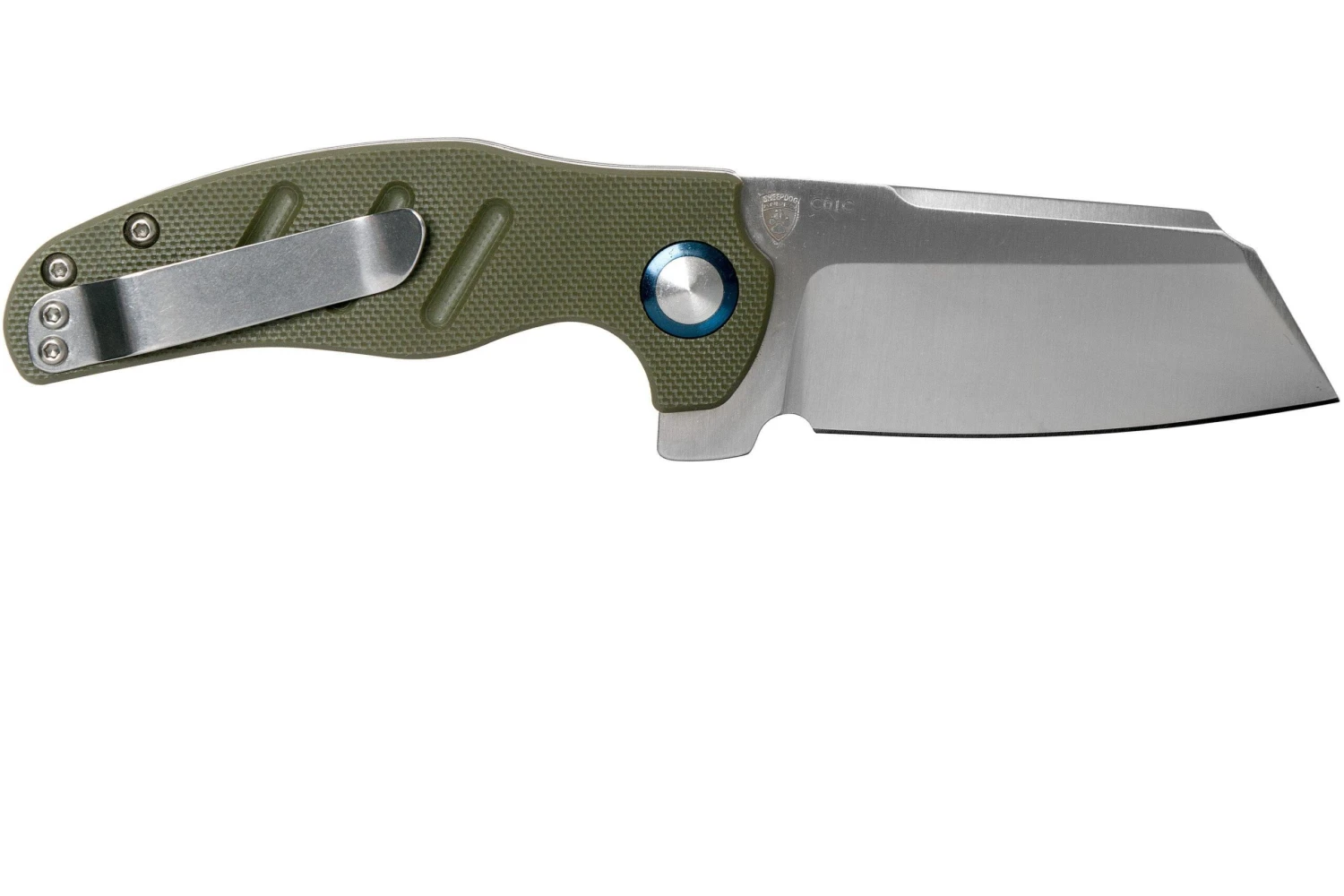 Kizer C01C Mini Sheepdog OD Green V3488C2 Couteau De Poche 4 Kizer C01C Mini Sheepdog OD Green V3488C2 Couteau De Poche - Image 2