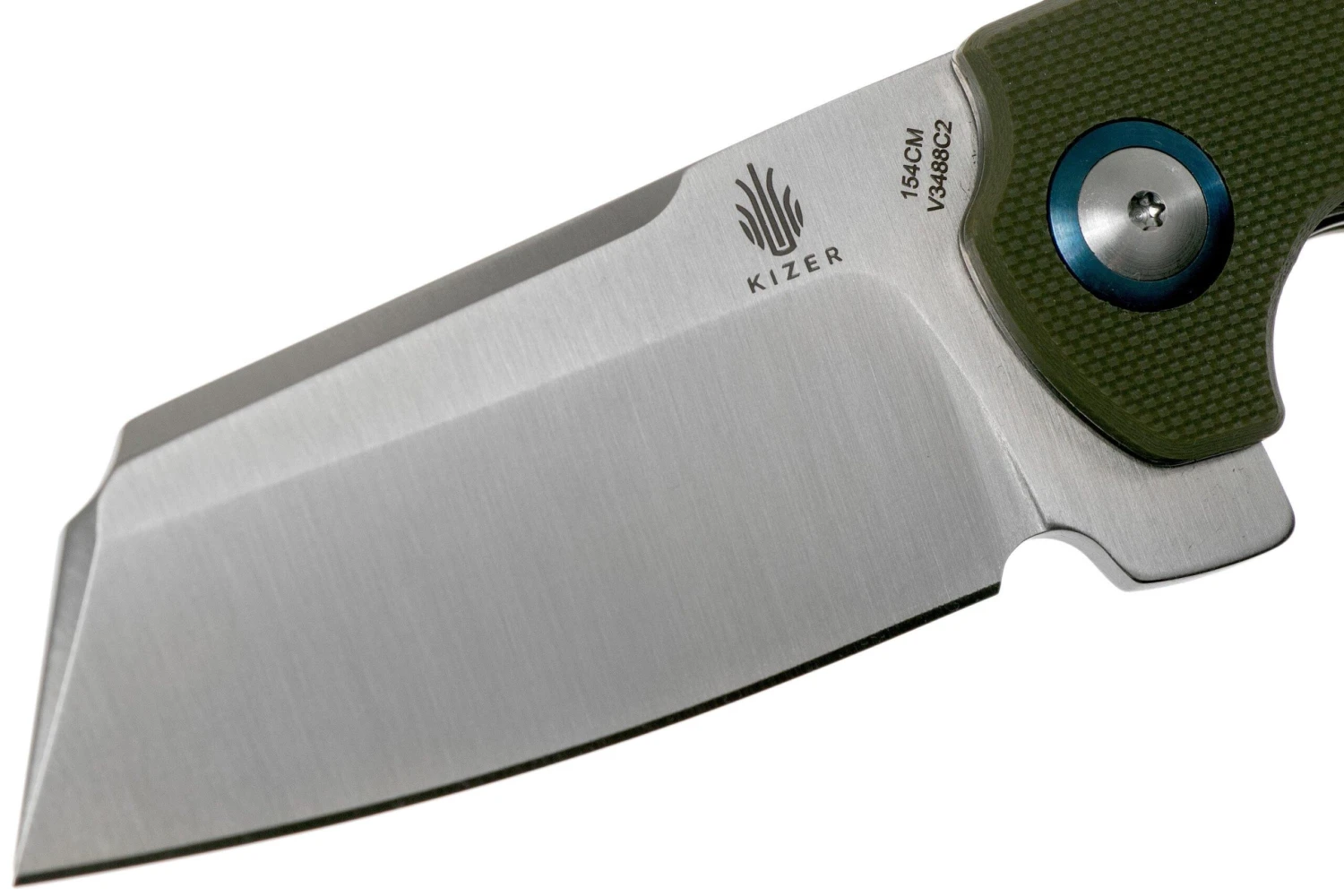 Kizer C01C Mini Sheepdog OD Green V3488C2 Couteau De Poche 5 Kizer C01C Mini Sheepdog OD Green V3488C2 Couteau De Poche - Image 3