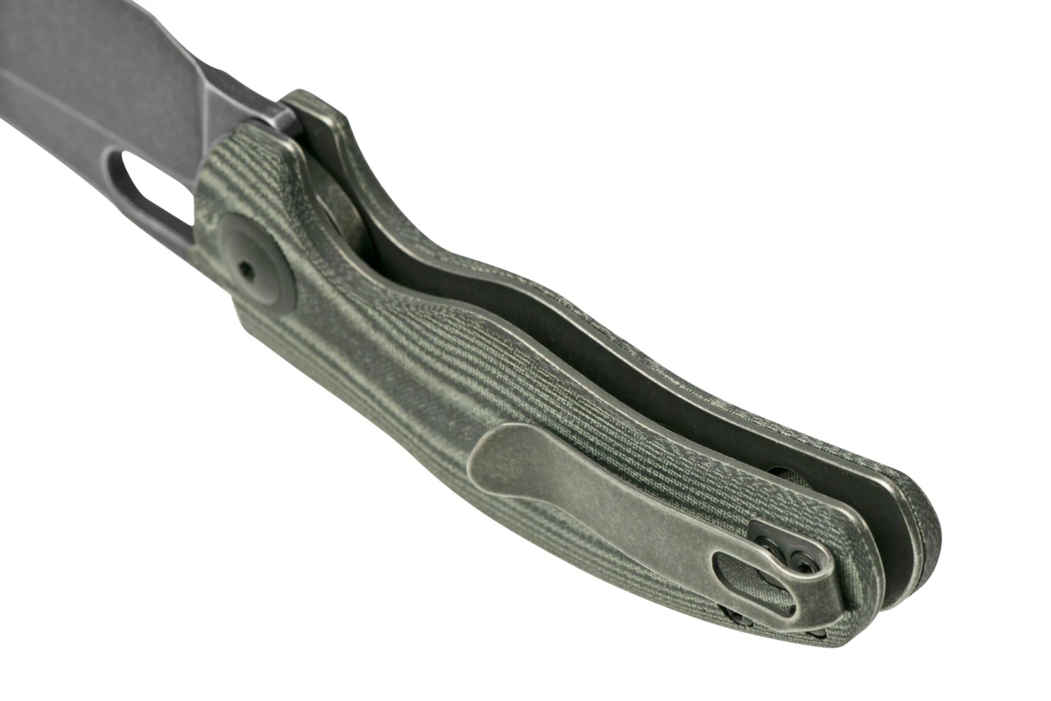 Kizer Vanguard Mini Sheepdog C01C V3488C6 Black Micarta, Couteau De Poche 6 Kizer Vanguard Mini Sheepdog C01C V3488C6 Black Micarta, Couteau De Poche - Image 4