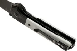 Kizer Vanguard Domin Mini V3516N6 Black & White G10 Couteau De Poche -Couteaux Pliants Soldes KZV3516N6 05 kizer