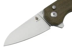 Kizer Lieb M V3541C1, Green Micarta, 154CM, Couteau De Poche, Azo Design -Couteaux Pliants Soldes KZV3541C1 03 kizer