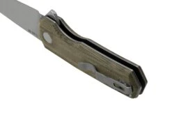 Kizer Lieb M V3541C1, Green Micarta, 154CM, Couteau De Poche, Azo Design -Couteaux Pliants Soldes KZV3541C1 04 kizer