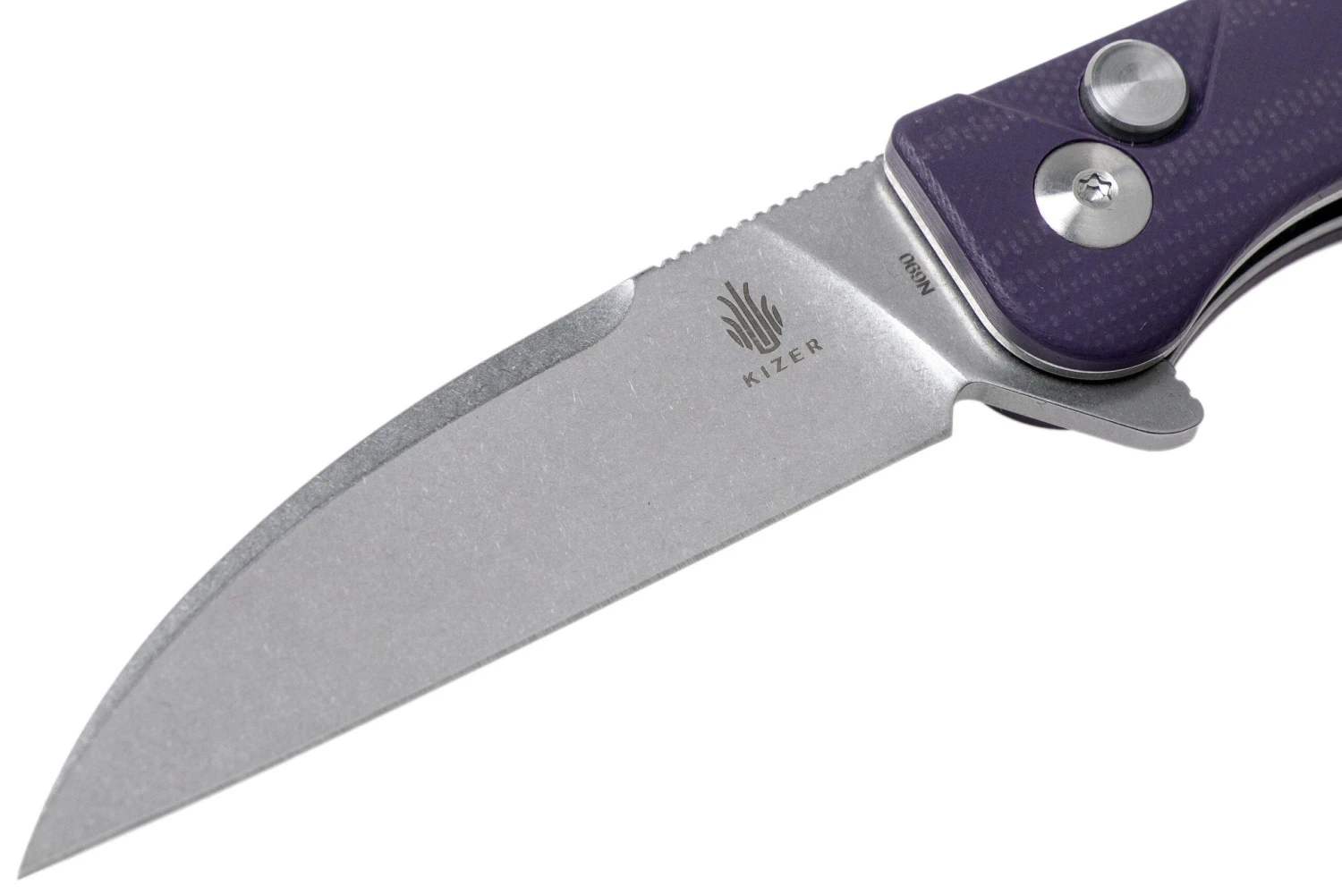 Kizer Vanguard Swaggs Swayback V3566N1 Purple G10 Couteau De Poche 5 Kizer Vanguard Swaggs Swayback V3566N1 Purple G10 Couteau De Poche - Image 3