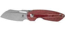 Kizer Vanguard October, Micarta, 20CV, V3569A2 Couteau De Poche