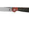 Kizer PPY V3587C1 154CM, Red And Black Micarta, Couteau De Poche, Azo Design
