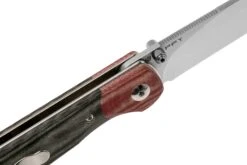 Kizer PPY V3587C1 154CM, Red And Black Micarta, Couteau De Poche, Azo Design -Couteaux Pliants Soldes KZV3587C1 06 kizer