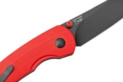 Kizer Vanguard Chili Pepper V3601C1 Red G10 Couteau De Poche, Swaggs Design -Couteaux Pliants Soldes KZV3601C1 05 kizer