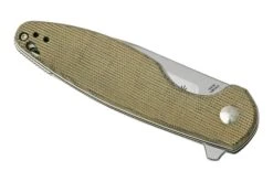 Kizer Cozy V3613C2 Green Micarta, Couteau De Poche -Couteaux Pliants Soldes KZV3613C2 06 kizer