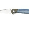 Kizer Comet V3614C2 Brass & Blue Micarta, Couteau De Poche -Couteaux Pliants Soldes KZV3614C2 01 kizer