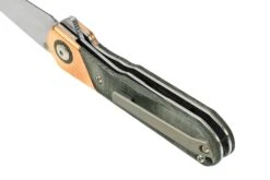 Kizer Comet V3614C3 Brass & Grey Micarta, Couteau De Poche -Couteaux Pliants Soldes KZV3614C3 04 kizer