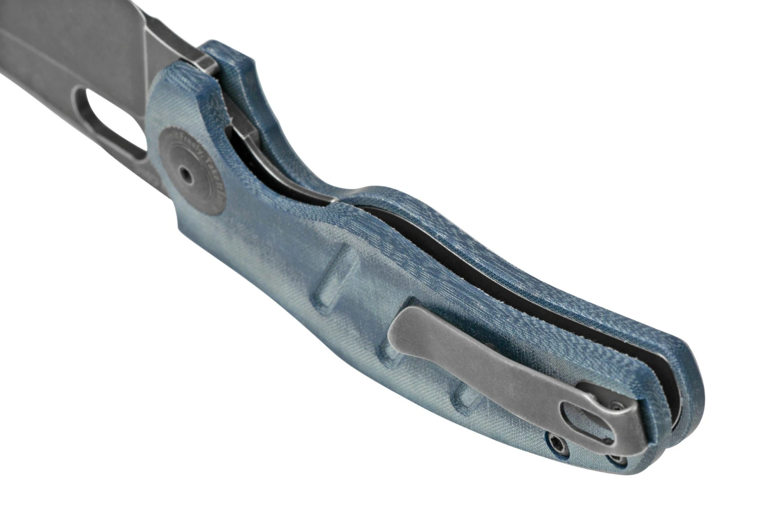 Kizer Vanguard C01C V4488C2 Denim Micarta Couteau De Poche, Sheepdog Design 6 Kizer Vanguard C01C V4488C2 Denim Micarta Couteau De Poche, Sheepdog Design - Image 4