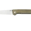 Kizer Domin V4516SC2 Green Micarta, Couteau De Poche -Couteaux Pliants Soldes KZV4516SC2 01 kizer