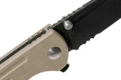 Kizer Vanguard Justice Tan V4543N2 Couteau De Poche, Nhut Huynh & Azo Design -Couteaux Pliants Soldes KZV4543N2 06 kizer