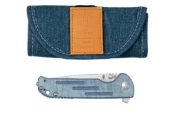 Kizer Vanguard Justice Denim, V4543N3 Couteau De Poche, Azo Design -Couteaux Pliants Soldes KZV4543N3 07 kizer