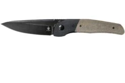 Kizer Vanguard In-Yan, G10, Micarta, N690, V4573N1 Couteau De Poche