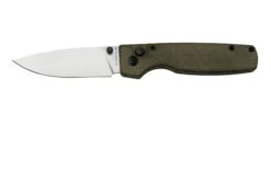 Kizer Original XL, V4605C1 Green Micarta, 154CM, Couteau De Poche