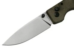 Kizer Original XL, V4605C1 Green Micarta, 154CM, Couteau De Poche -Couteaux Pliants Soldes KZV4605C1 03 kizer