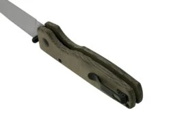 Kizer Original XL, V4605C1 Green Micarta, 154CM, Couteau De Poche -Couteaux Pliants Soldes KZV4605C1 04 kizer