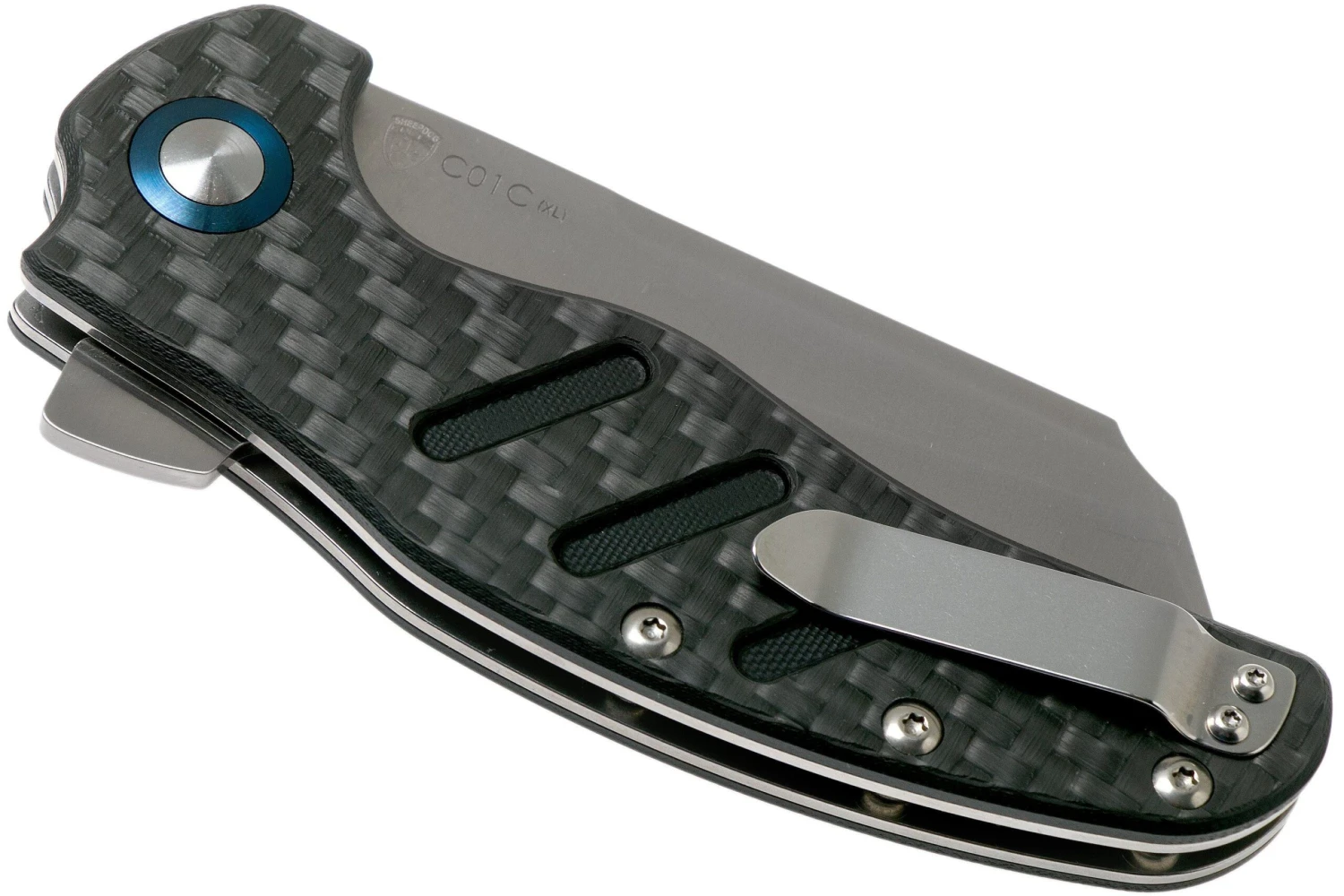 Kizer C01C Sheepdog XL Carbonfiber V5488C3 Couteau De Poche 6 Kizer C01C Sheepdog XL Carbonfiber V5488C3 Couteau De Poche - Image 4
