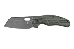 Kizer Sheepdog XL C01C, V5488C5, Black Micarta, 154CM, Couteau De Poche, Chris Conaway Design