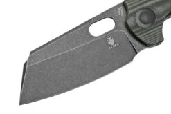Kizer Sheepdog XL C01C, V5488C5, Black Micarta, 154CM, Couteau De Poche, Chris Conaway Design -Couteaux Pliants Soldes KZV5488C5 03 kizer