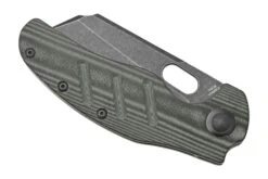 Kizer Sheepdog XL C01C, V5488C5, Black Micarta, 154CM, Couteau De Poche, Chris Conaway Design -Couteaux Pliants Soldes KZV5488C5 06 kizer