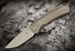 Couteau Kizer Ulrich Hennicke T1 Lame Acier S35VN Manche Titane 6Al4V KI3490 - Free Shipping