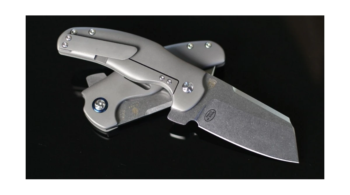 Couteau Kizer Sheepdog C01C Lame Acier CPM-S35VN Manche Titane Framelock Clip KI4488 - Free Shipping 3 Couteau Kizer Sheepdog C01C Lame Acier CPM-S35VN Manche Titane Framelock Clip KI4488 - Free Shipping