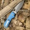 Couteau Kizer Zipslip Slipjoint Blue G10 Lame Acier N690 KIV3507N3 - Livraison Gratuite -Couteaux Pliants Soldes kiv3507n3 a zx1200