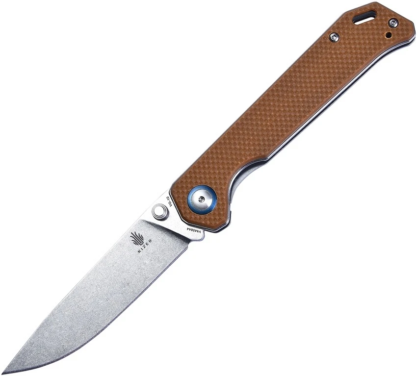 Couteau Kizer Cutlery Vanguard Begleiter VG-10 Manche Brown G-10 KIV4458A4 - Free Shipping 3 Couteau Kizer Cutlery Vanguard Begleiter VG-10 Manche Brown G-10 KIV4458A4 - Free Shipping